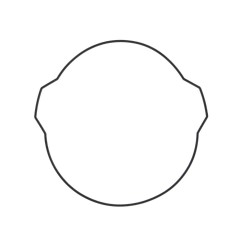 VERTEX TESNILO POKROVA SKLOPKE HUSQVARNA TC 65